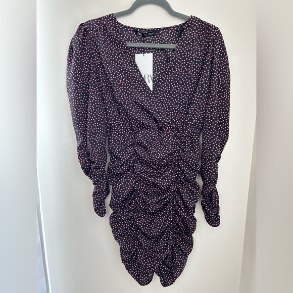 Zara Mini Heart Mini Dress SIZE S - Picture 2 of 11